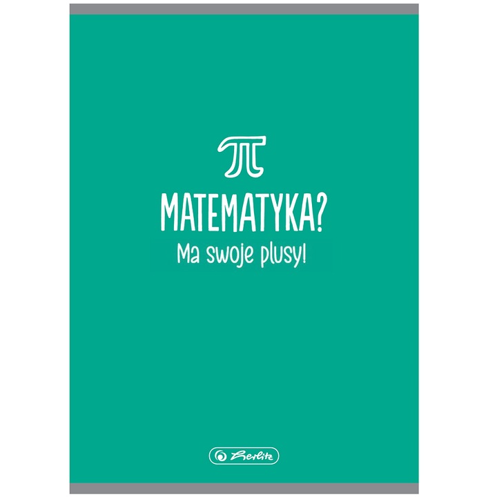 Matematika füzet, Herlitz, A5, 60 lap, Türkiz