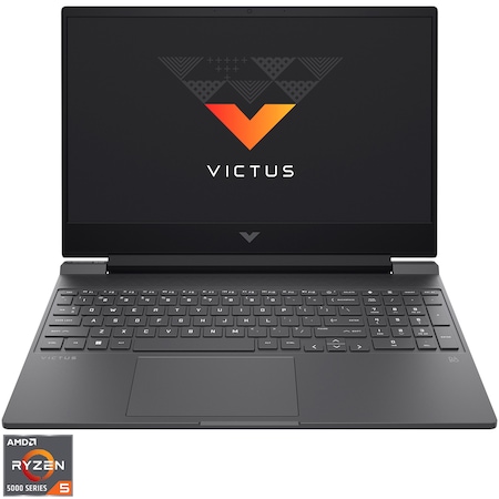 Laptop Gaming HP VICTUS 15-fb0027nq cu procesor AMD Ryzen™ 5 5600H pana la 4.20 GHz, 15.6 FHD, 8GB DDR4, 512GB PCIe SSD, Nvidia GeForce GTX 1650 4GB, FreeDOS, Mica Silver