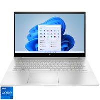 Laptop HP ENVY 17-cr0036nn cu procesor Intel Core i7-1260P pana la 4.70 GHz, 17.3 FHD IPS, 16GB DDR4, 512GB PCIe SSD,Intel Iris Xe, Windows 11 Home, Natural Silver