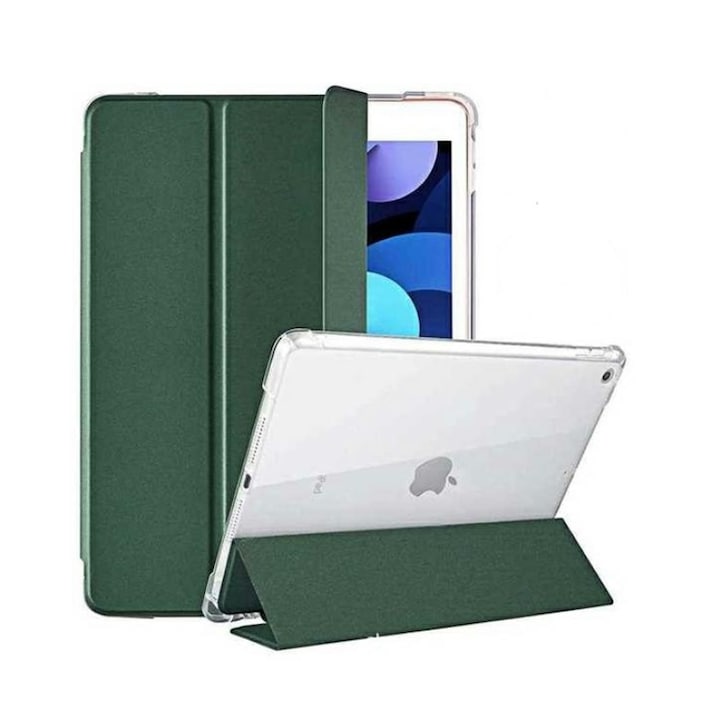 Mercury Smart Clear Cover tok Apple iPad Air 4 10,9" 2020, iPad Air 5 2022, zöld