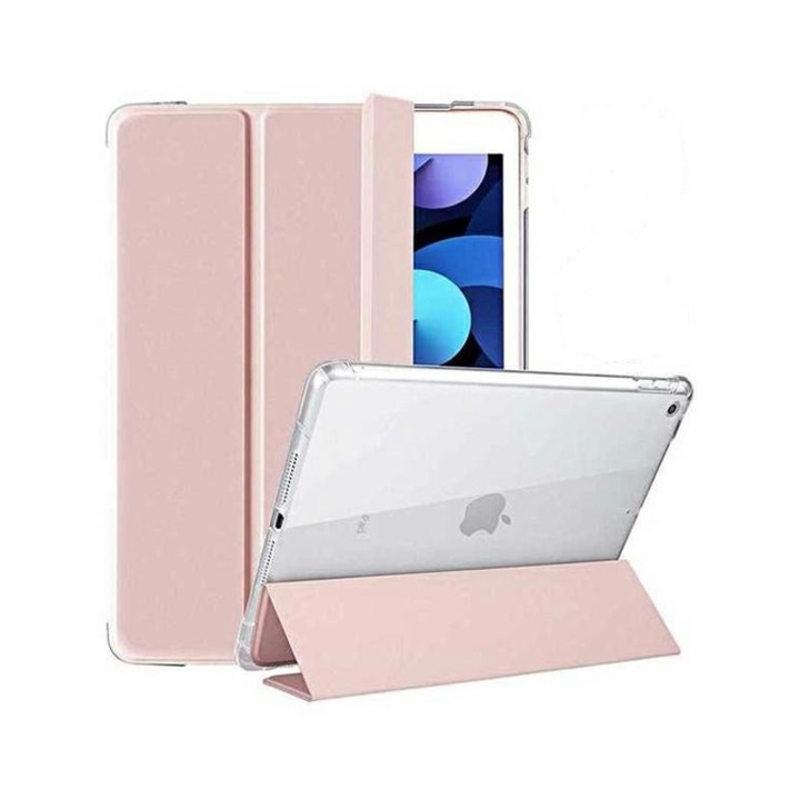 Калъф Mercury Smart Clear Cover за Apple iPad Air 4 10.9" 2020, iPad Air 5 2022, Pink Sand