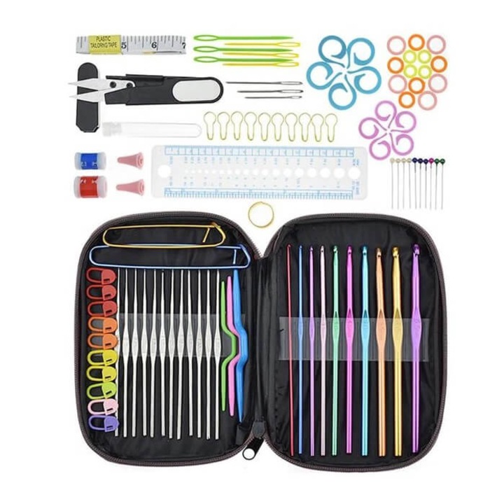 Set de crosete CrochetStar, Smania, Lungime 15 cm