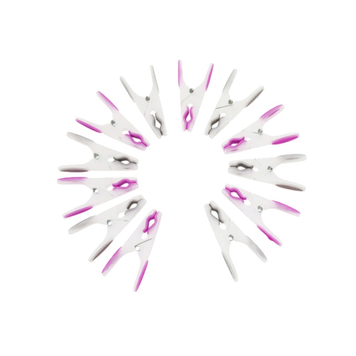 Set 12 carlige pentru rufe Sepio