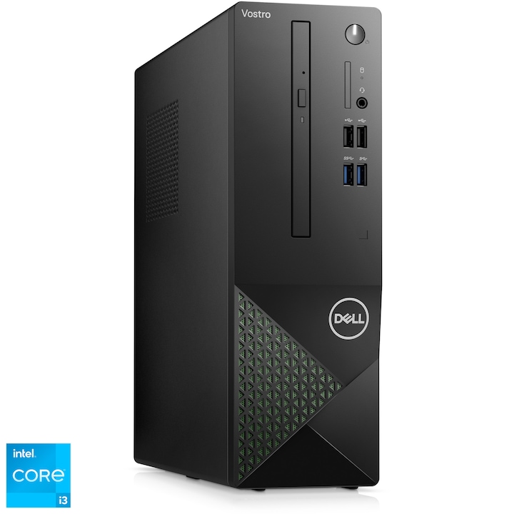 Настолен компютър Dell Vostro 3020 SFF, Intel® Core™ i3-13100, 8GB DDR4, 256GB SSD, Intel® UHD Graphics 730, Ubuntu 22.04