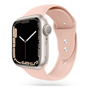 Curea silicon Tech-Protect Icon V2 compatibila cu Apple Watch 4/5/6/7/8/SE/Ultra 42/44/45/49mm Pink