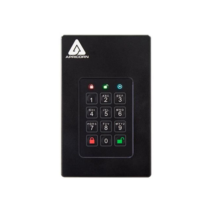 Hard disk, Apricorn, Aegis Fortress L3, 2 TB, USB 3.1, AFL3-2TB