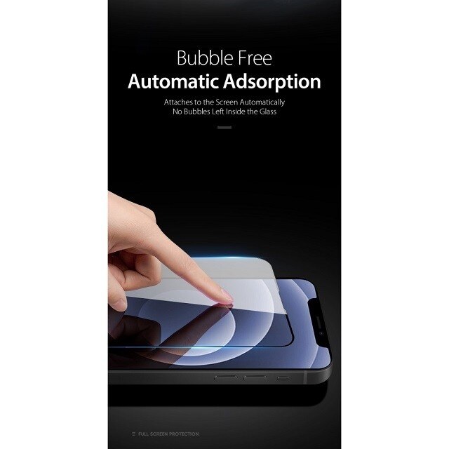 Folie Sticla Leski® compatibila cu Apple iPhone 13 Mini 111D Negru