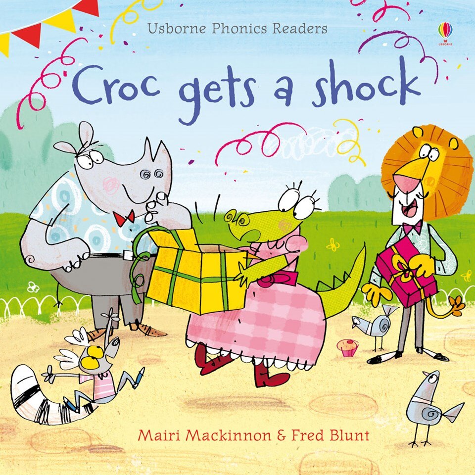 Croc gets a shock - Mairi Mackinnon