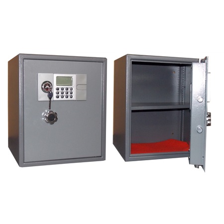 Сейф GD53EK, LCD, електронен код и ключ - eMAG.bg