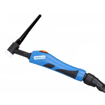 Pistolet TIG SR17, 4m, buton comanda, racire cu gaz Pistolet TIG SR17, 4m, buton comanda, racire cu gaz