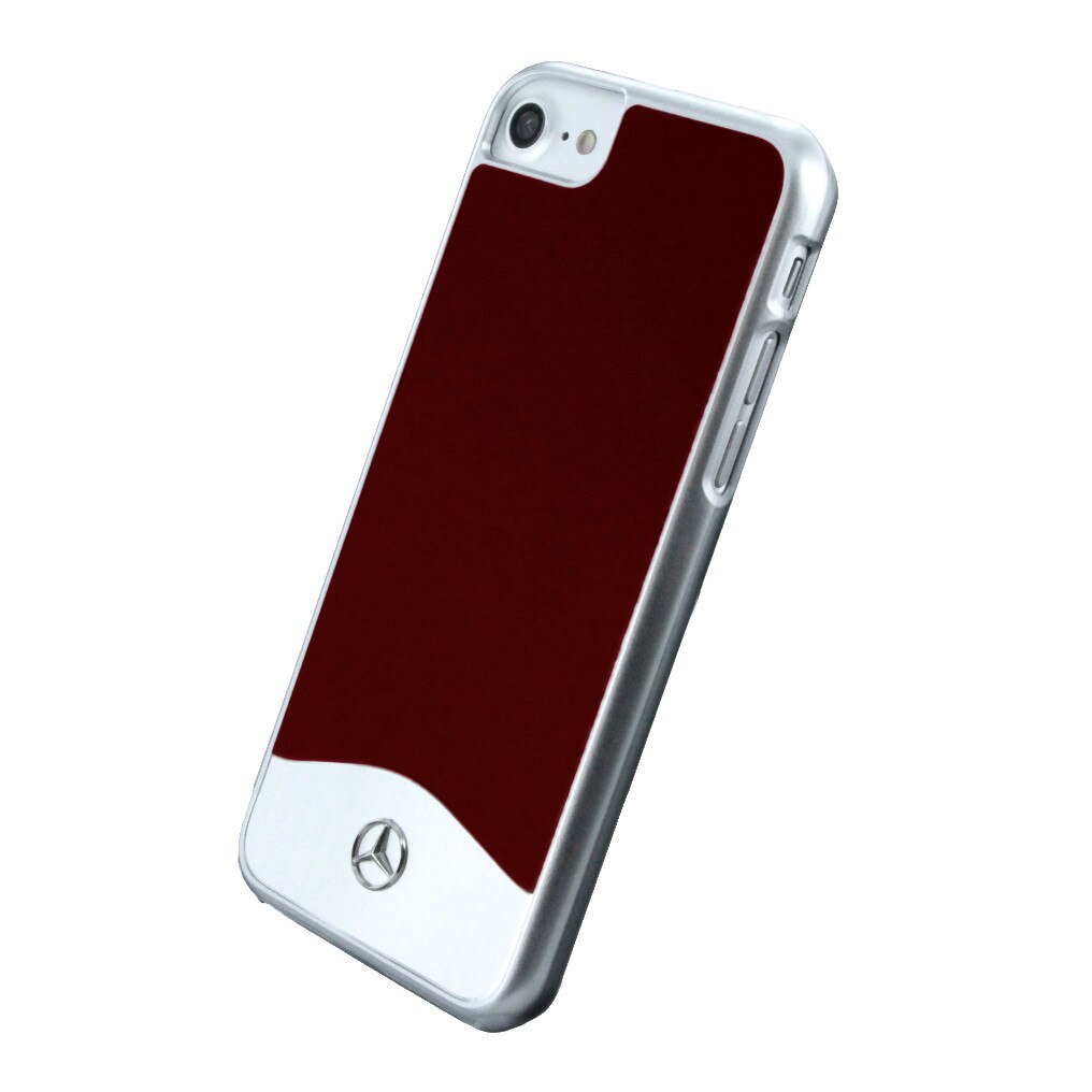 Husa Premium Mercedes Benz Wave I Metallic Apple iPhone 7 Red