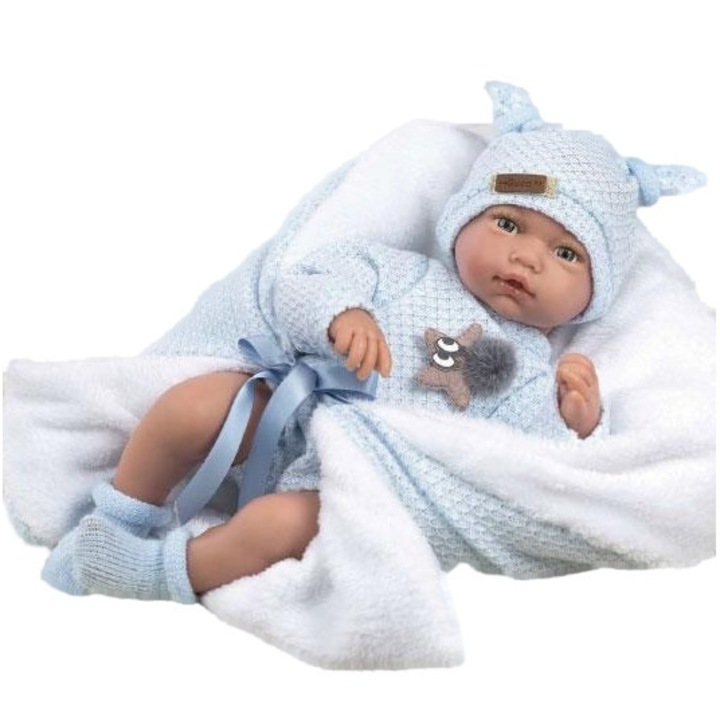 Baba, 3 év+, 38 cm, Tarka