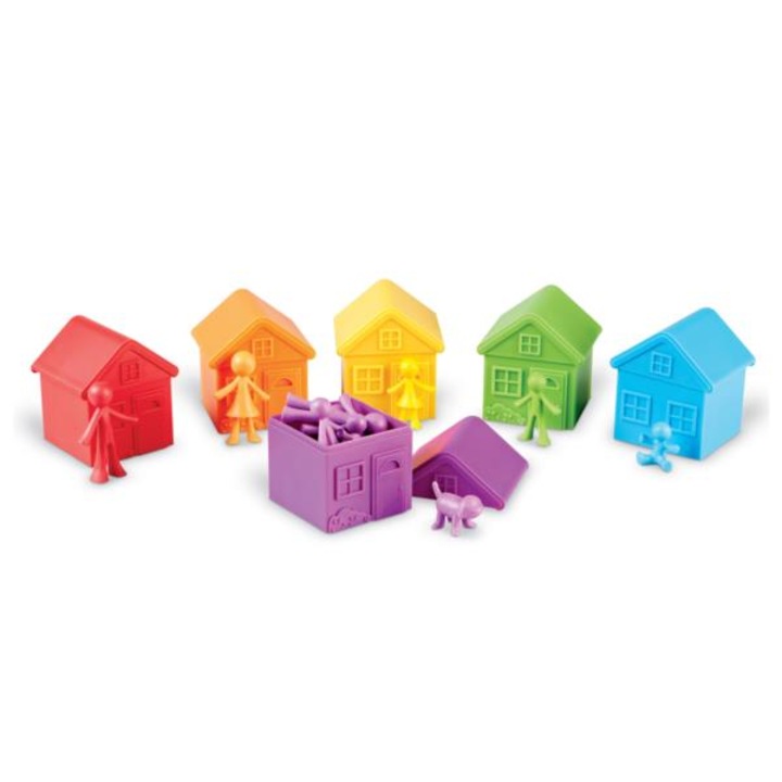 Joc educativ pentru copii, Learning Resources, 42 piese, 3 ani+, Multicolor