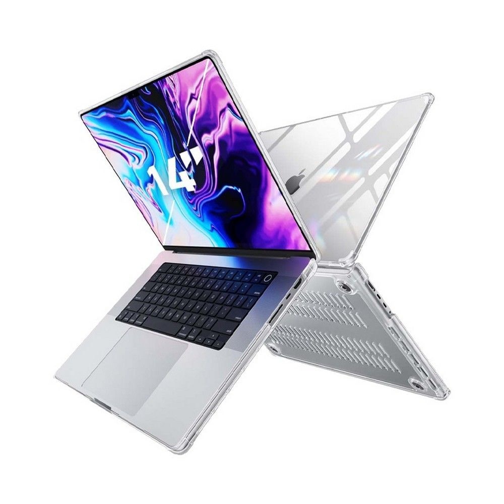 Husa Supcase Unicorn Beetle1 pentru Apple MacBook Pro 14 M1/M2/M3 2021-2023 Transparent