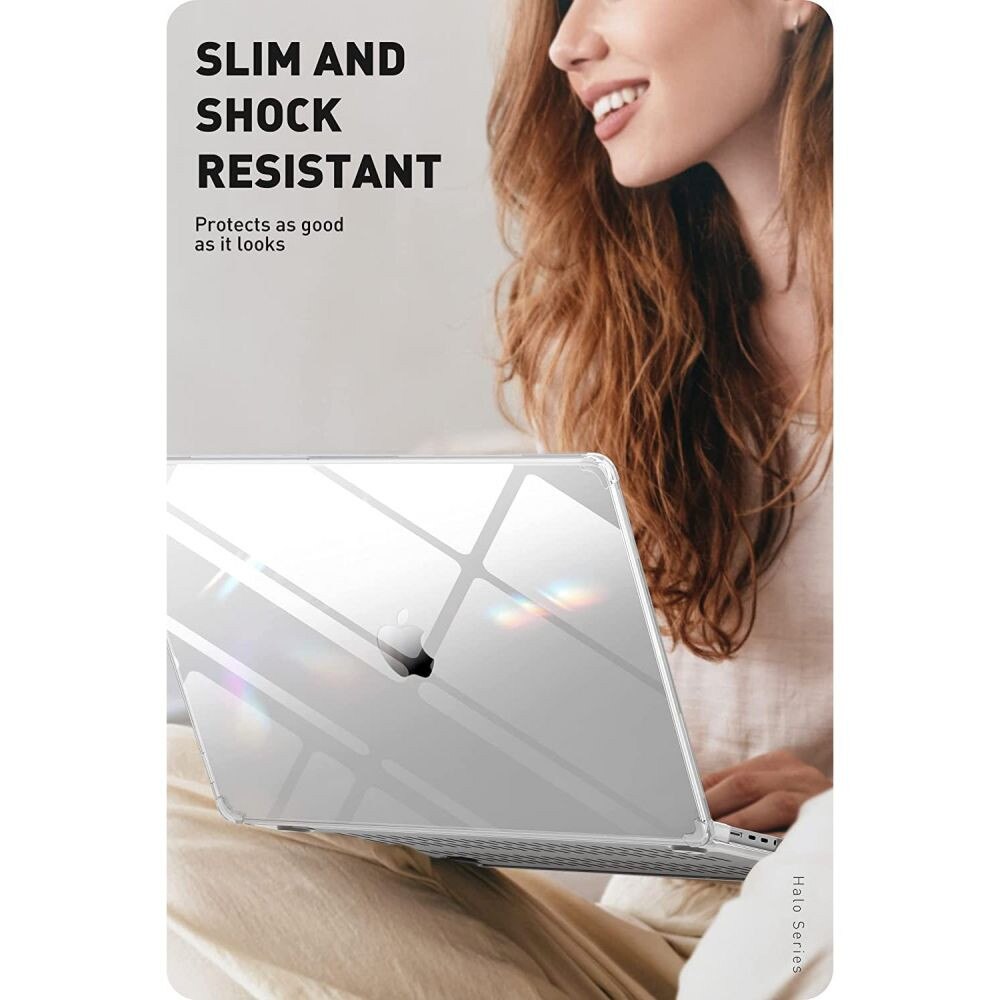 Husa Supcase Unicorn Beetle1 pentru Apple MacBook Pro 14 M1/M2/M3 2021-2023 Transparent