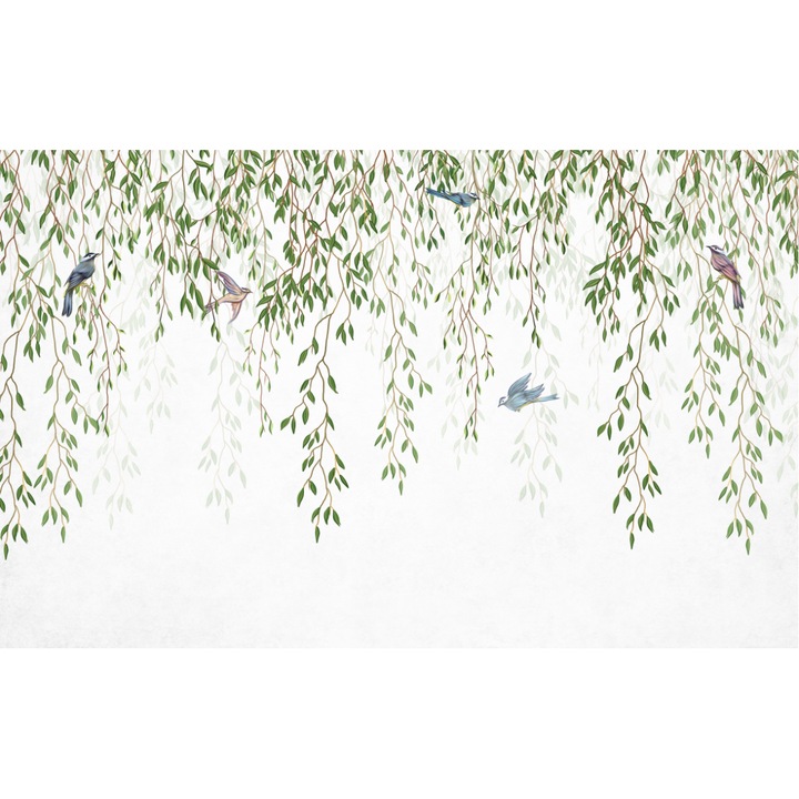 Fototapet fara imbinari H270xL400cm Birds dream