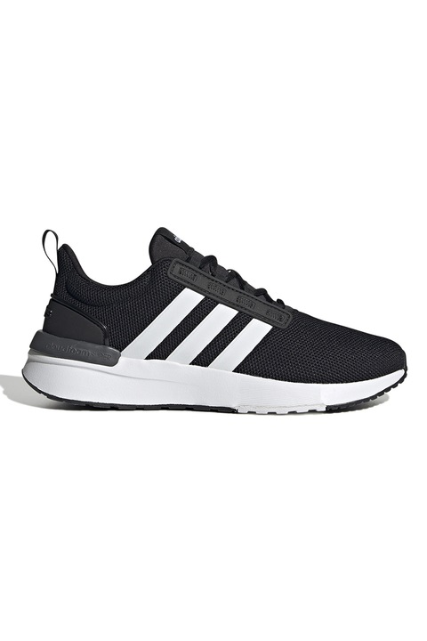 adidas Sportswear, Racer TR21 hálós anyagú sneaker logóval, Fehér/Fekete