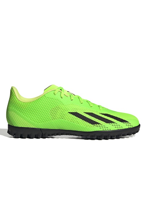 adidas Performance, Pantofi de fotbal X Speedportal.4 Turf, Negru/Verde fistic