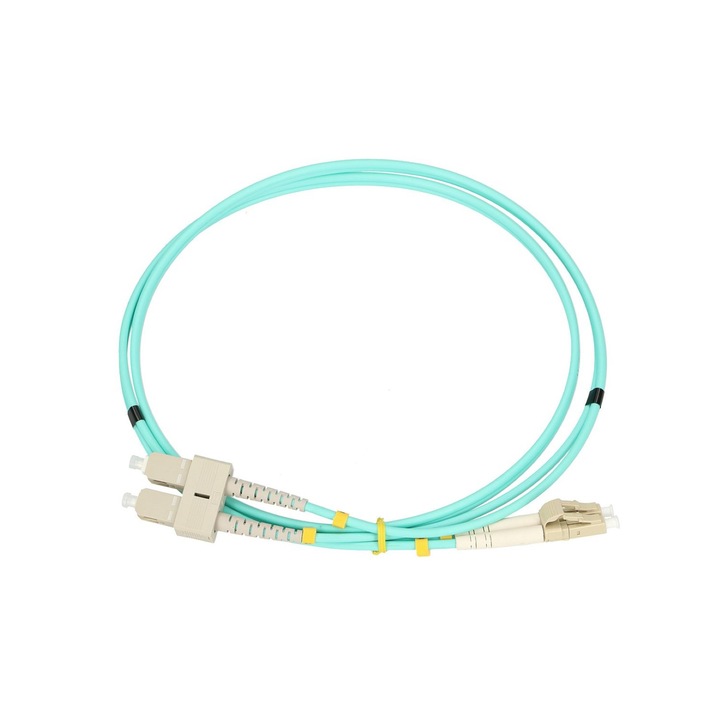 Patch Cord Fibra Optica lc/upc-sc/upc mm om 3 Duplex 3.0 mm 2 m