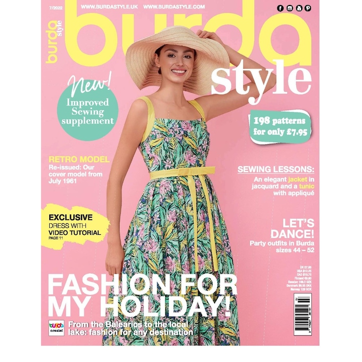 Revista Burda Style numarul Iulie 2022