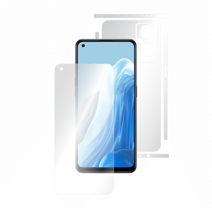 Folie de protectie antireflex mata Smart Protection pentru Oppo Reno 7 Lite 5G fullbody, display si spate