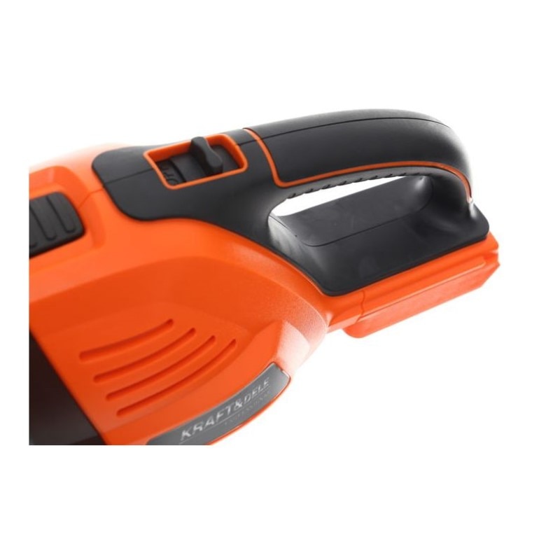 Aspirator de mana 18V, Kraft&Dele, cu baterie 2.0 Ah si incarcator incluse