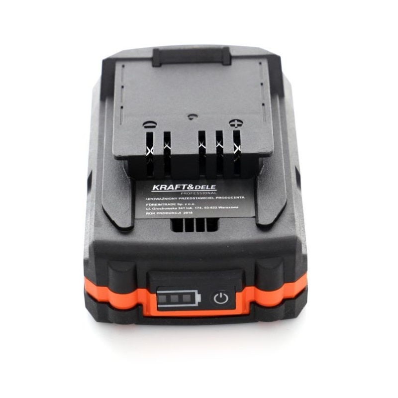 Aspirator de mana 18V, Kraft&Dele, cu baterie 2.0 Ah si incarcator incluse