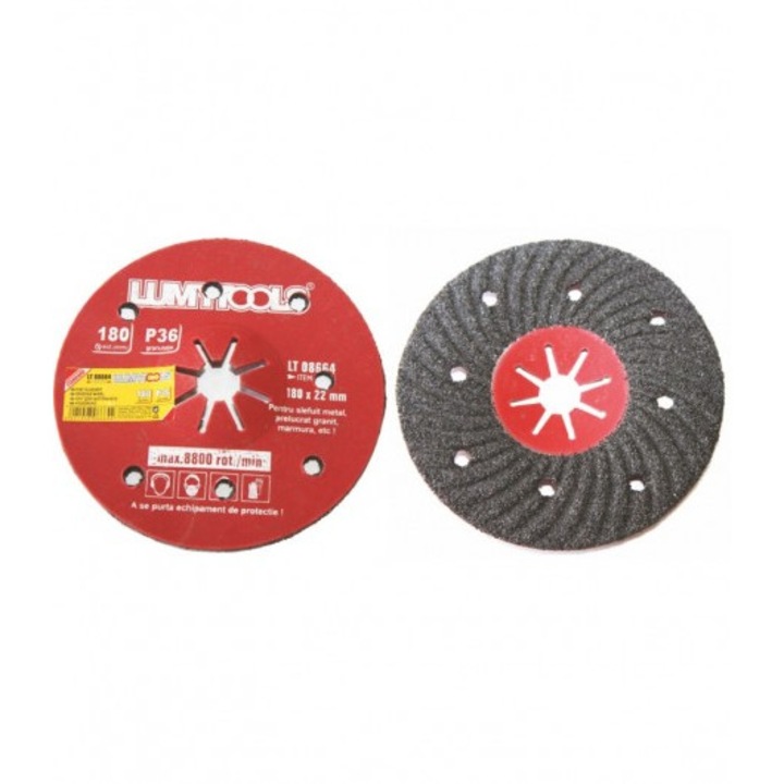 Üvegezett korong 125 x 22 mm P36