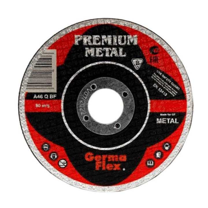 Artool Premium Metal Germa Flex fém csiszoló tárcsa, 115x1 mm