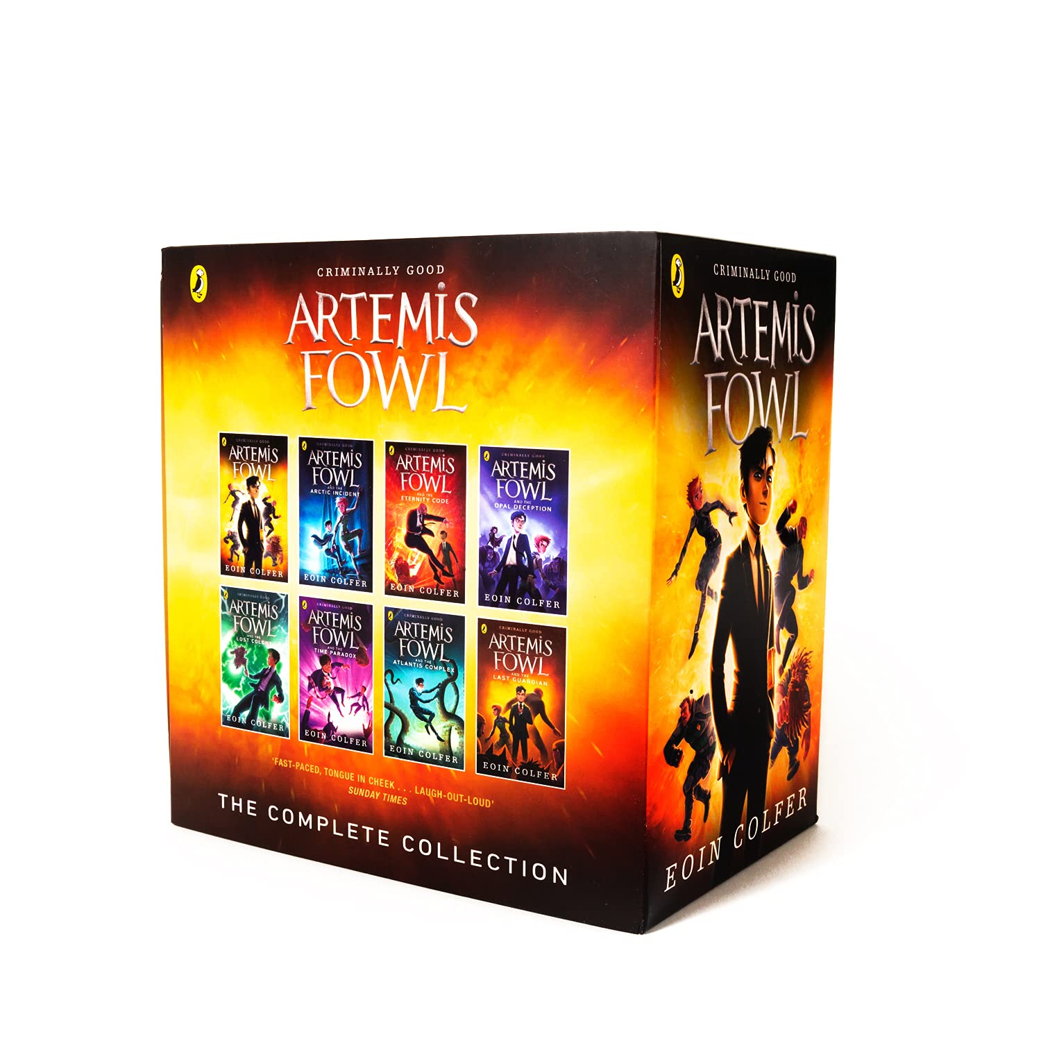 Artemis fowl história livro artemis fantasia aventura série 8 livro/conjunto,  inglês original romance artemis aves nova versão - AliExpress