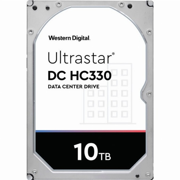 Сървърен хард диск Western Digital Ultrastar DC HC330, 10TB, SAS, 3.5", WUS721010AL5204