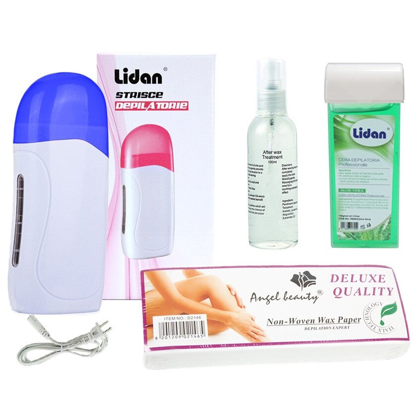 Set de Epilare Most Wanted EVO No 17B Incalzitor Albastru