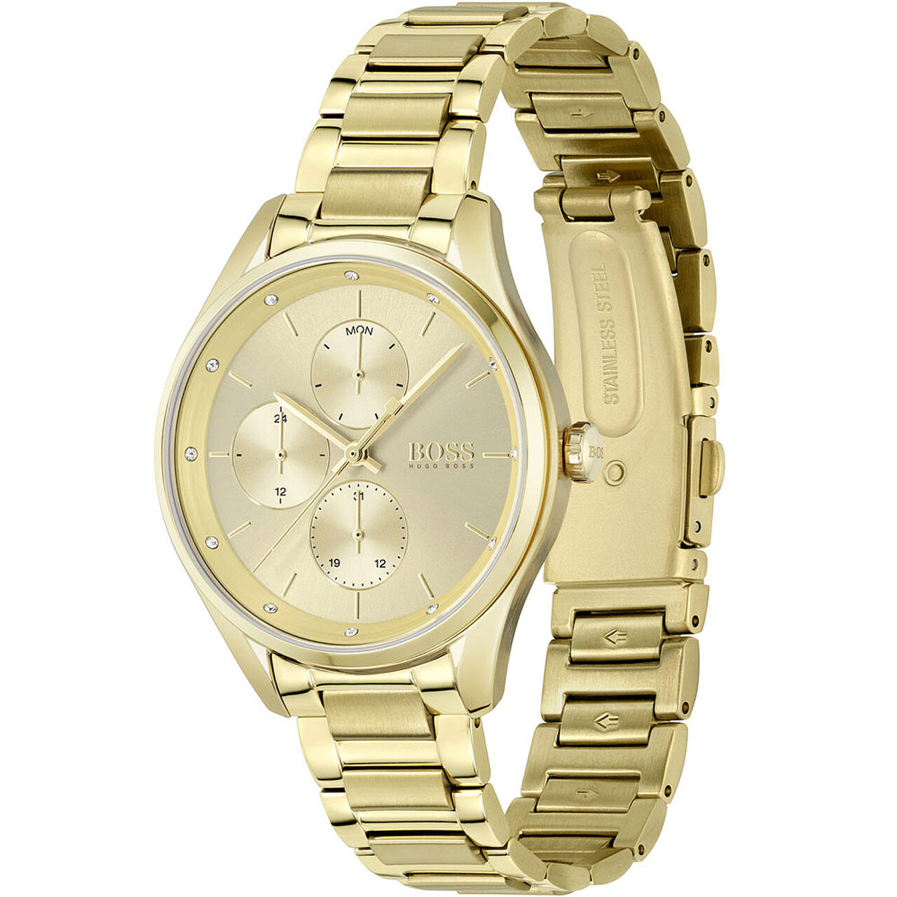 Дамски часовник Hugo Boss 1502584, Кварцов, 36мм, 3ATM - eMAG.bg