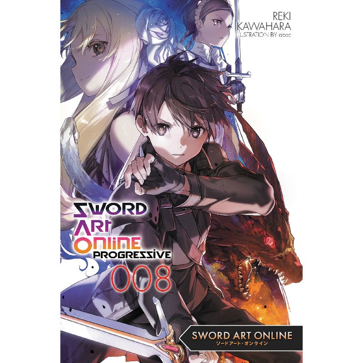 Light Novel: Sword Art Online Progressive, vol. 8, Reki Kawahara, Angol