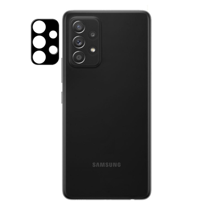 Камера Протектор за Samsung Galaxy A53 5G, Черен