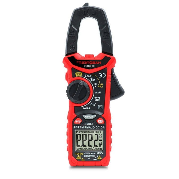 Multimetru digital, Habotest, Rosu/Negru