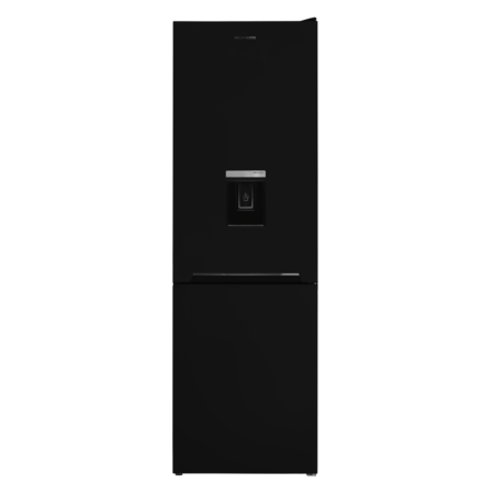 Combina frigorifica Heinner HCNF-V291BKWDF+, 294 l, Clasa F, No Frost Multicooling, Dozator de apa, Freezer Shield, H 186 cm, Negru