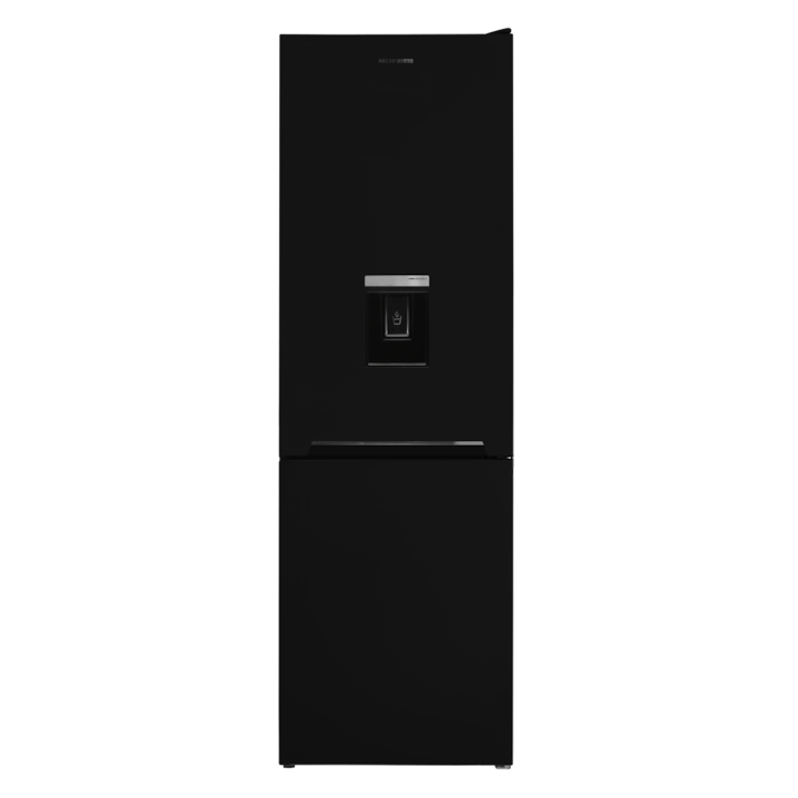 Heinner HCNF-V291BKWDF+ kombinált hűtőszekrény, No Frost, 294L, F energiaosztály, Fekete