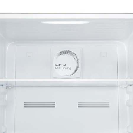 Combina frigorifica Heinner HCNF-V291WDF+, 294 l, Clasa F, No Frost Multicooling, Dozator de apa, Freezer Shield, H 186 cm, Alb