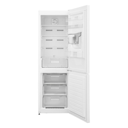 Combina frigorifica Heinner HCNF-V291WDF+, 294 l, Clasa F, No Frost Multicooling, Dozator de apa, Freezer Shield, H 186 cm, Alb