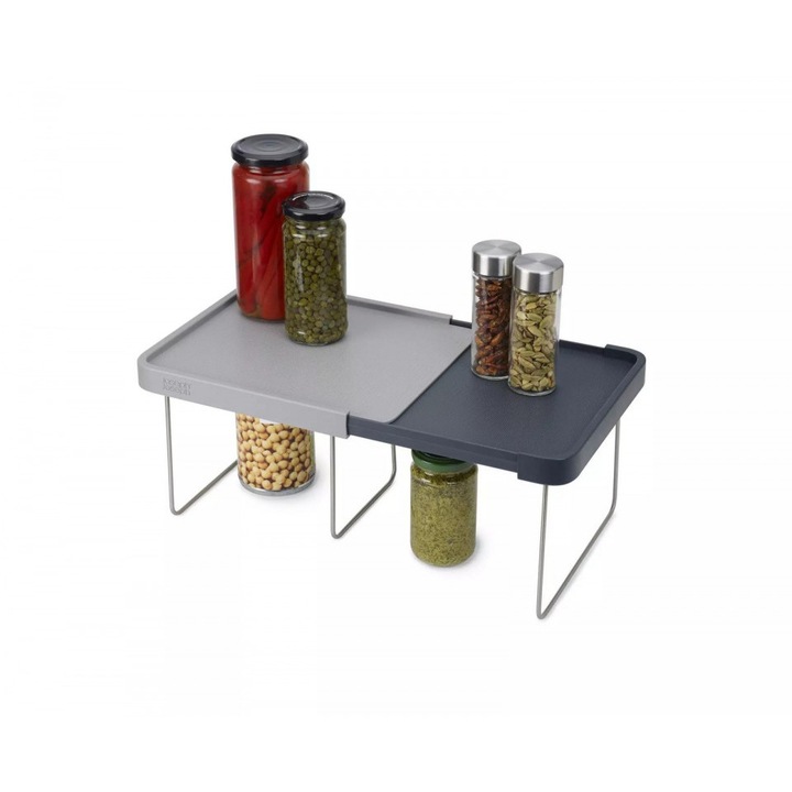 Szervező polc összecsukható lábakkal 25,5-40,5 cm x 21,5 cm x 16,2 cm-Blusmart