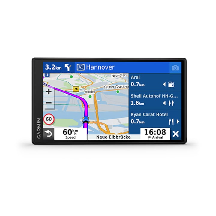 Garmin Drive™ 55 navigációs rendszer , 5,5" kijelző, valós idejű forgalom okostelefonos alkalmazással