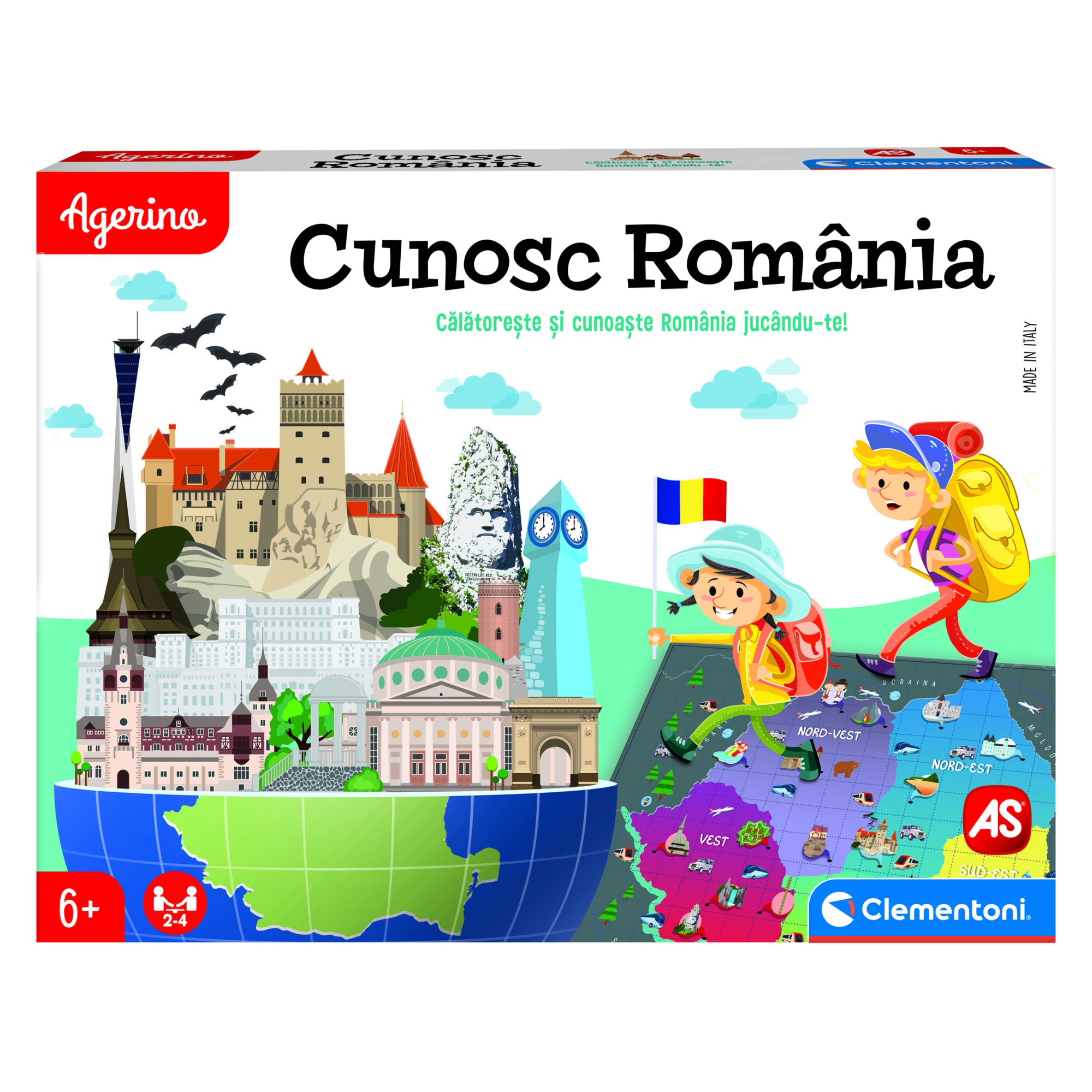 Joc Clementoni Agerino - Cunosc Romania