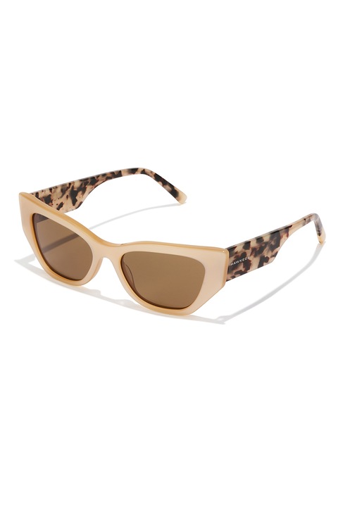 Hawkers, унисекс слънчеви очила Manhattan с котешко око, пясъчно кафяво, 53-18-145