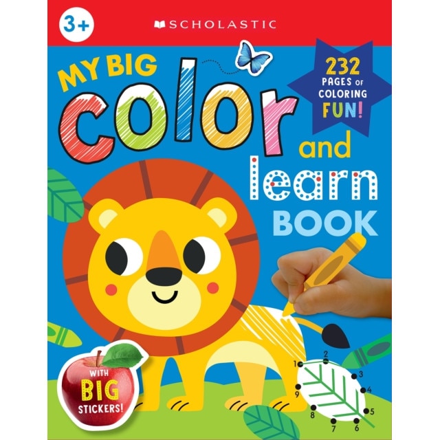 My Big Color & Learn Book Scholastic Early Learners (Coloring Book) de