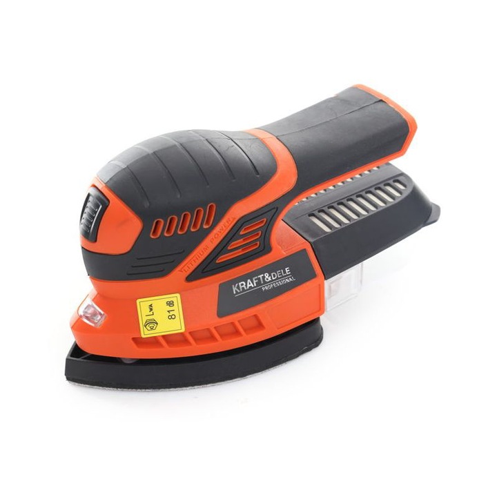 Csiszológép, 18V, KD1768, Kraft&Dele