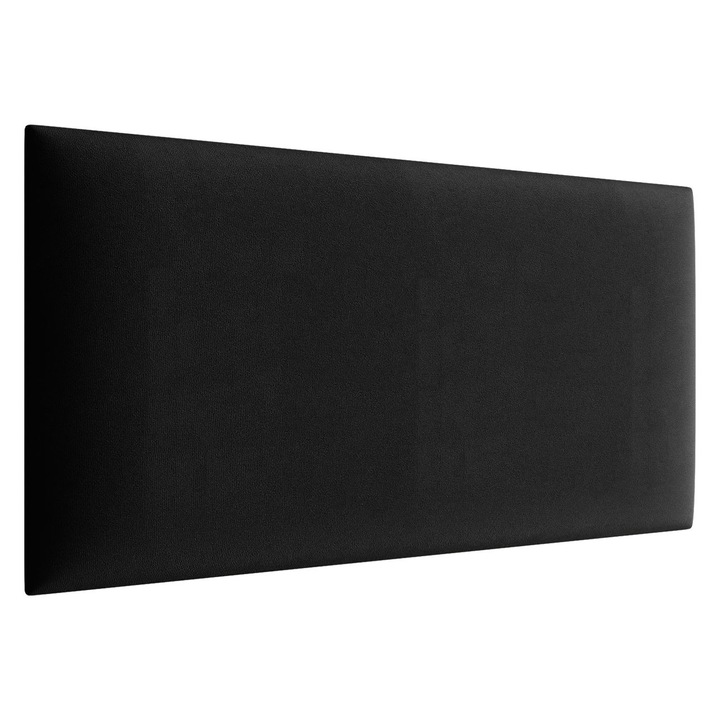 Panou tapitat pentru perete Pag, MIRJAN24, negru manila, 84x42 cm