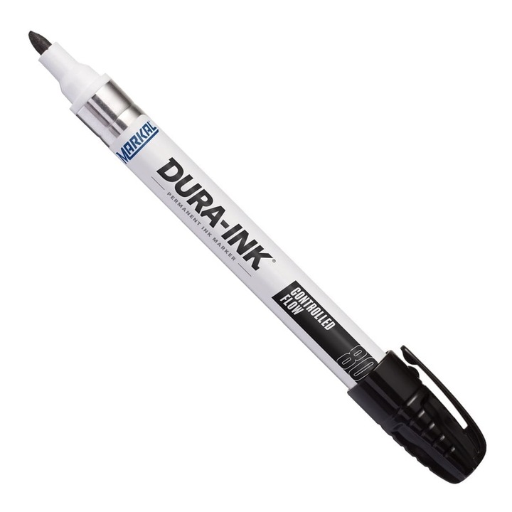 Marker cu cerneala permanenta Dura-Ink 80, negru