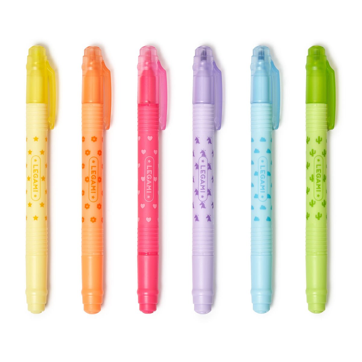 Set 6 markere - Erasable Highlighters - Magic, Textmarker, Multicolor ...