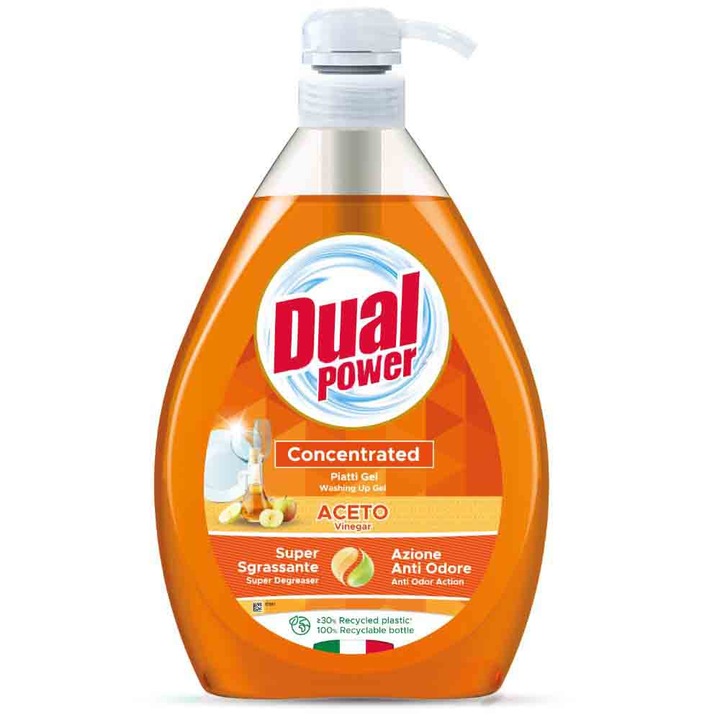 Detergent de vase Dual Power Aloe E Melograno 1l